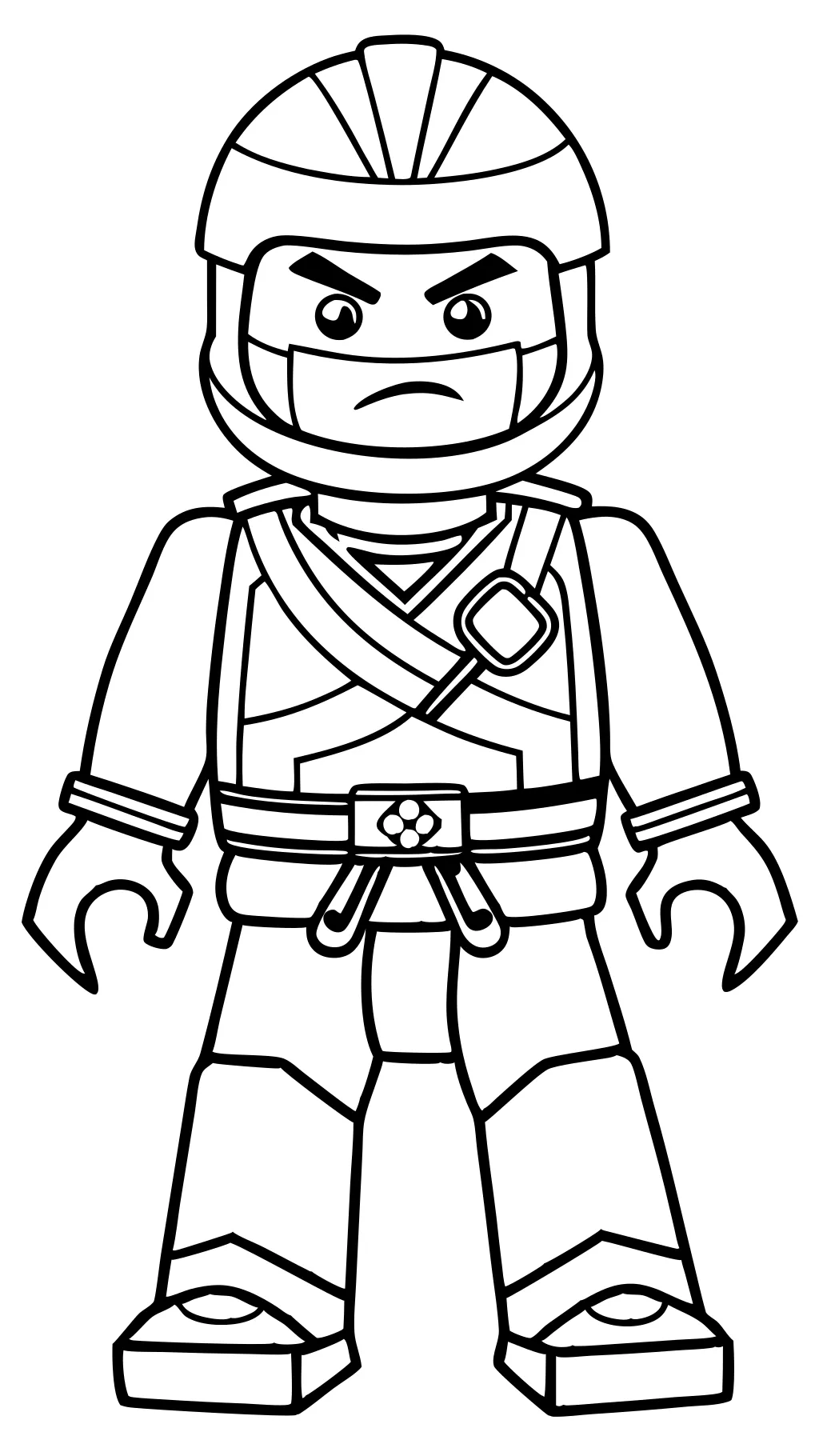 páginas para colorear de Ninjago imprimibles